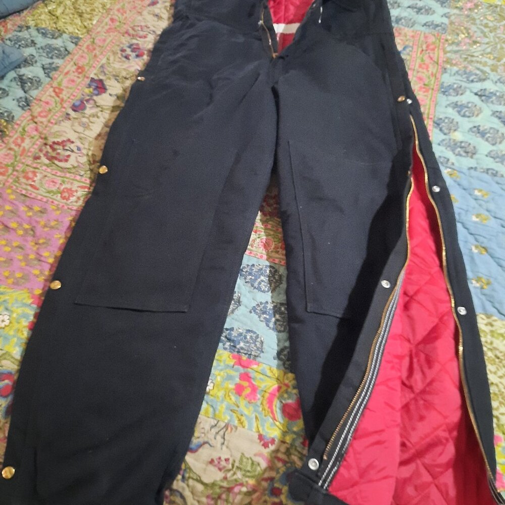 Carhart bibs 34x30 Black